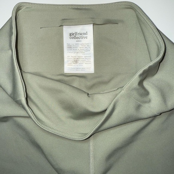 Girlfriend Collective Compressive High-Rise Legging Agave light sage green SZ S - Picture 7 of 9